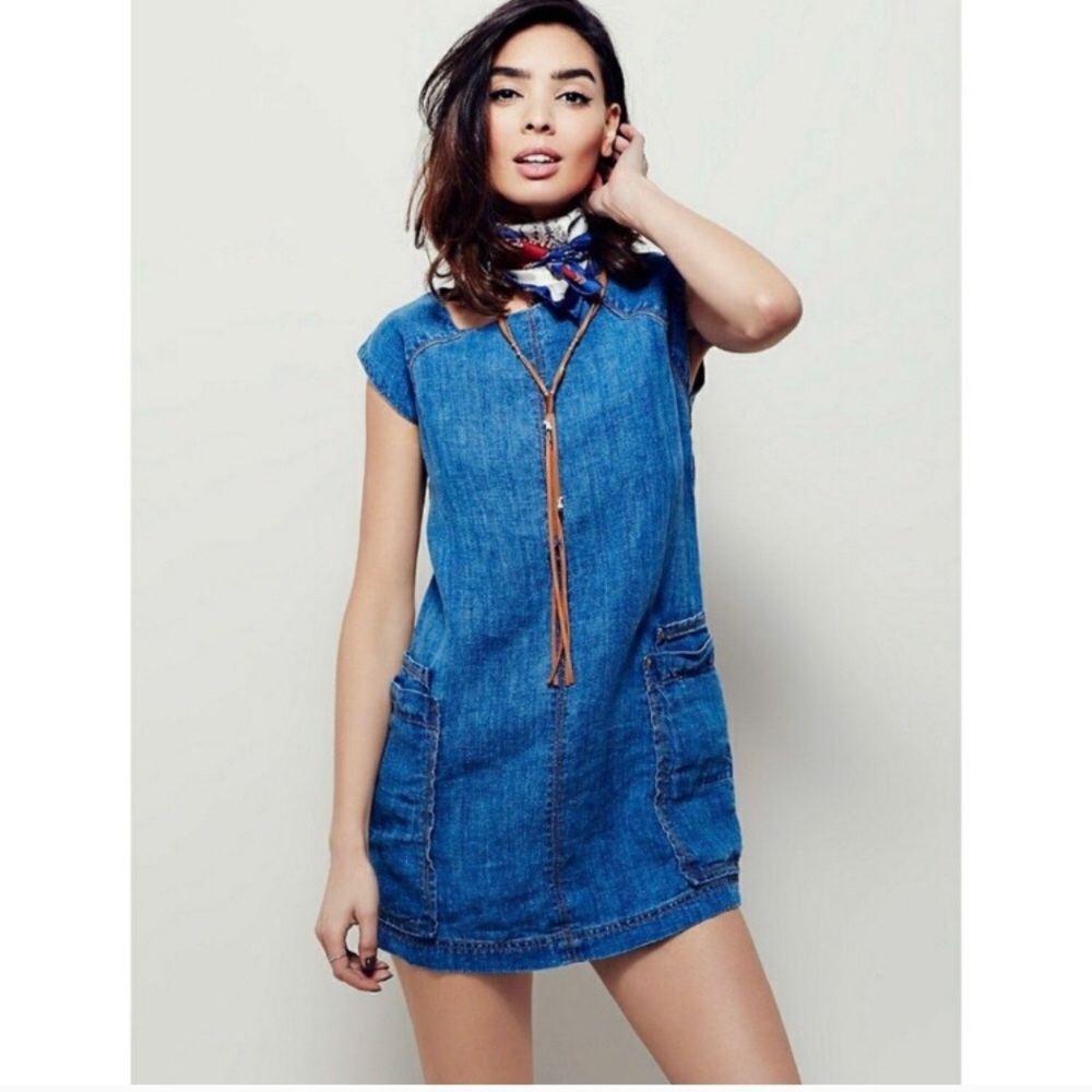 Free People Denim Dress
